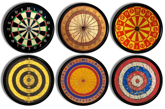 Darts Dartboard history